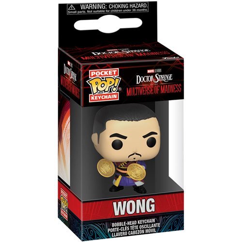 Doctor Strange in the Multiverse of Madness Pocket Pop! Keychain Wong - Fugitive Toys