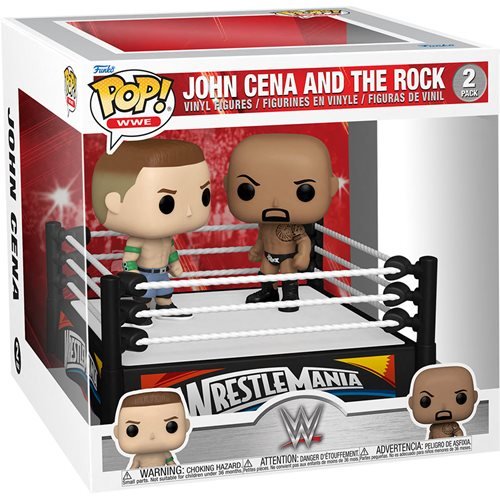 WWE John Cena vs. The Rock (2012) Moment - Fugitive Toys