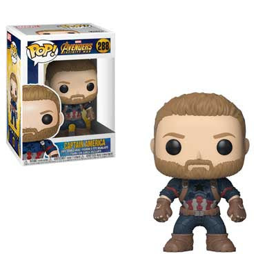 Marvel Pop! Vinyl Figure Captain America [Avengers Infinity War] [288] - Fugitive Toys