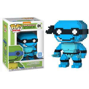 8-Bit Pop! Vinyl Figure Leonardo (Neon Blue) [04] - Fugitive Toys