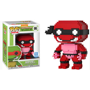 8-Bit Pop! Vinyl Figure Raphael (Neon Red) [06] - Fugitive Toys