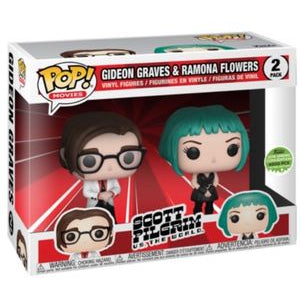 Scott Pilgrim vs The World Pop! Vinyl Figure Gideon Graves and Ramona Flowers [Exclusive] [2-pack] - Fugitive Toys