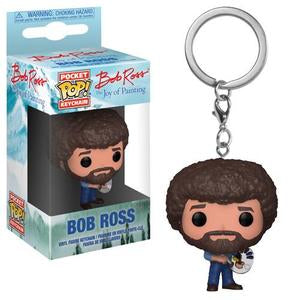 Bob Ross Pocket Pop! Keychain Bob Ross - Fugitive Toys