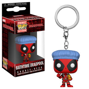 Deadpool Pocket Pop! Keychain Bathtime Deadpool - Fugitive Toys