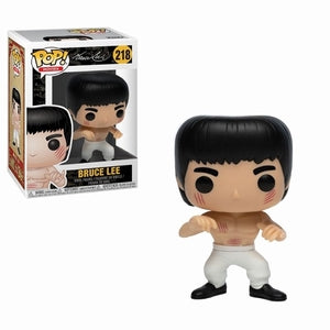 Enter The Dragon Pop! Vinyl Figures White Pants Bruce Lee [218] - Fugitive Toys