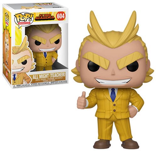 My Hero Academia S3 Pop! Vinyl Figure All Might (Teacher) [604] - Fugitive Toys