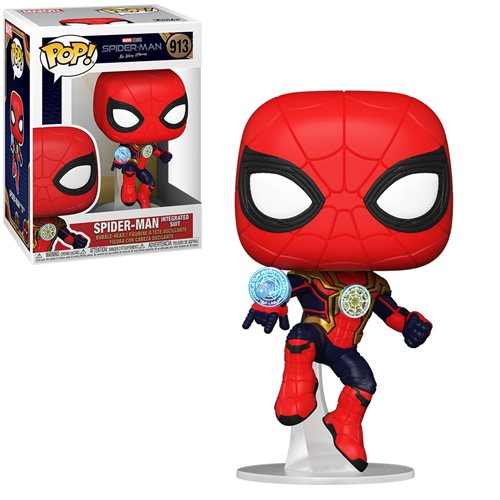 Spider-Man No Way Home Pop! Vinyl Figure Spider-Man Integrated Suit [913] - Fugitive Toys