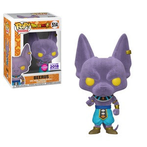 Dragon Ball Pop! Vinyl Figure Beerus (Flocked) [514] - Fugitive Toys