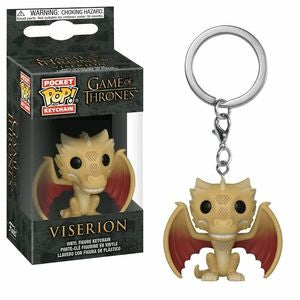 Game of Thrones Pocket Pop! Keychain Viserion - Fugitive Toys