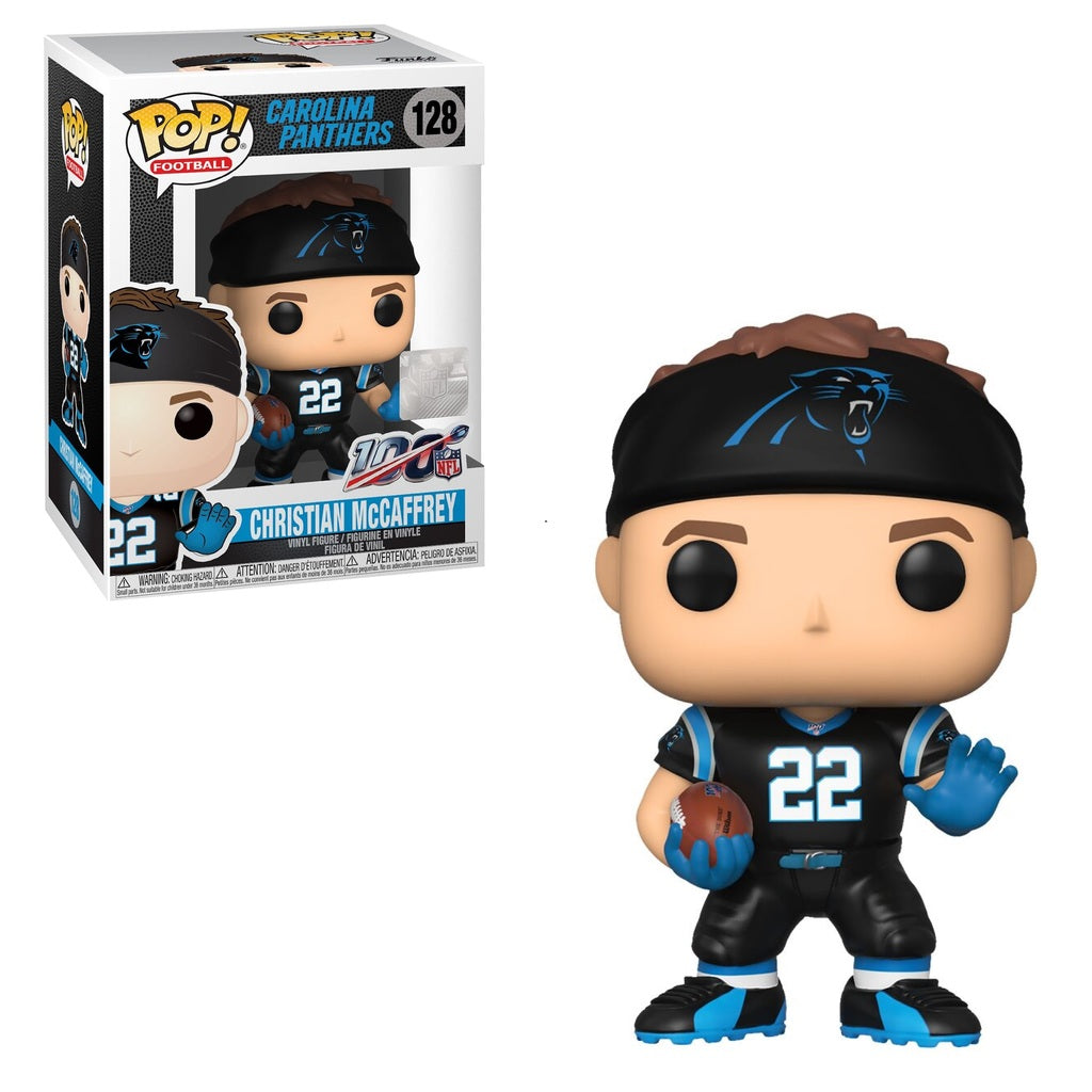 NFL Pop! Vinyl Figure Christian McCaffrey [Carolina Panthers] [128] - Fugitive Toys