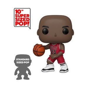 Sports Pop! Vinyl Figure Michael Jordan (Red Away Jersey) (10 inch) [75] - Fugitive Toys