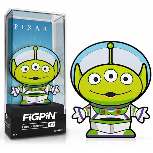 Disney Pixar Alien Remix: FiGPiN Enamel Pin Alien Buzz Lightyear [412] - Fugitive Toys