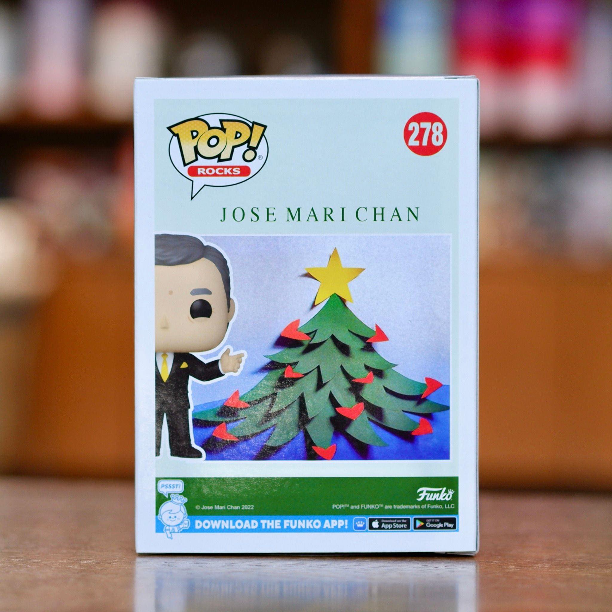 Rocks Pop! Vinyl Figure Jose Mari Chan [278] - Fugitive Toys