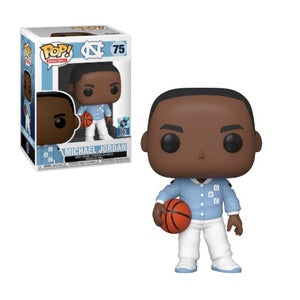 NBA Pop! Vinyl Figure Michael Jordan (UNC Warm Ups) [75] - Fugitive Toys