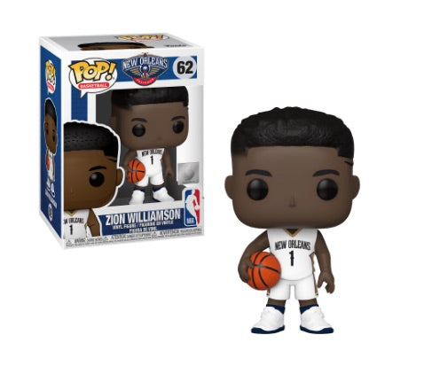 NBA Pop! Vinyl Figure Zion Williamson (New Orleans Pelicans) [62] - Fugitive Toys