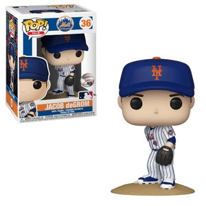 MLB Pop! Vinyl Figure Jacob DeGrom [New York Mets] [36] - Fugitive Toys