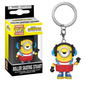 Minions: The Rise of Gru Pocket Pop! Keychain Roller Skating Stuart - Fugitive Toys