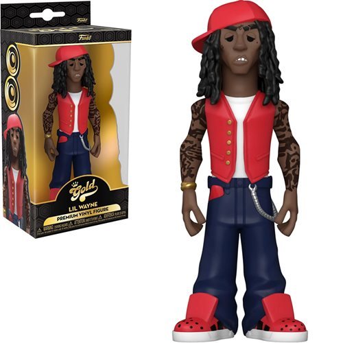 Funko Vinyl Gold 5-Inch Premium Figure: Lil Wayne - Fugitive Toys