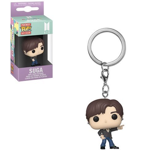 BTS Dynamite Pocket Pop! Keychain Suga - Fugitive Toys