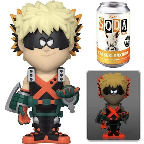 Funko Vinyl Soda Figure: My Hero Academia - Katsuki Bakugo - Fugitive Toys