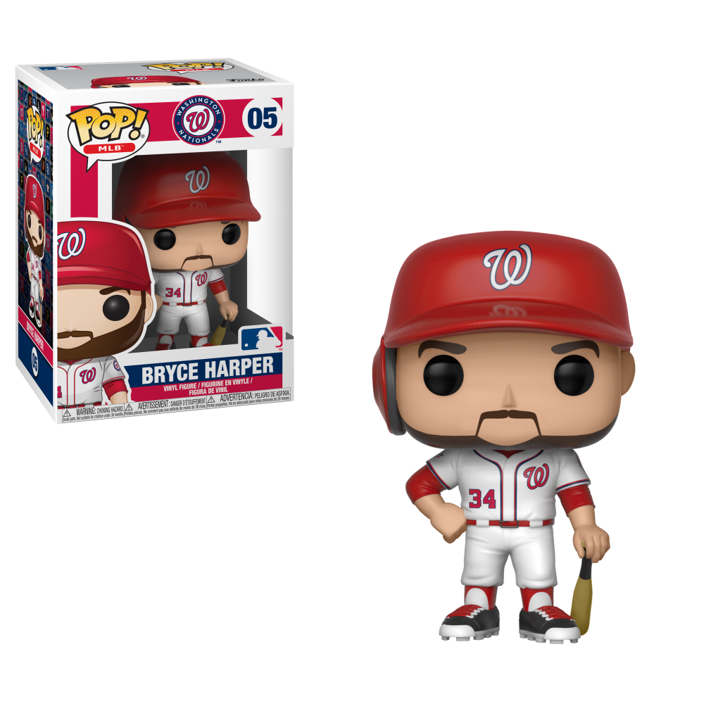 MLB Pop! Vinyl Figure Bryce Harper [Washington Nationals] [05] - Fugitive Toys