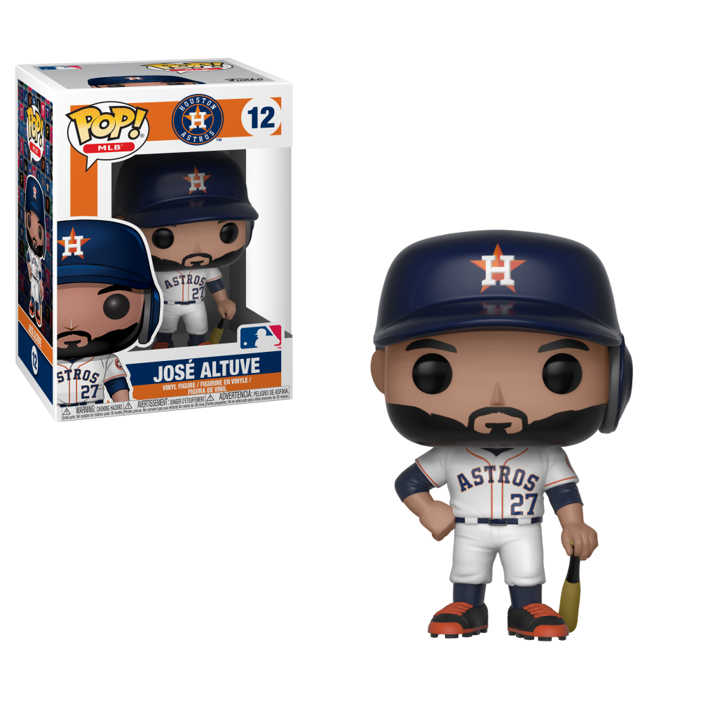 MLB Pop! Vinyl Figure Jose Altuve [Houston Astros] [12] - Fugitive Toys