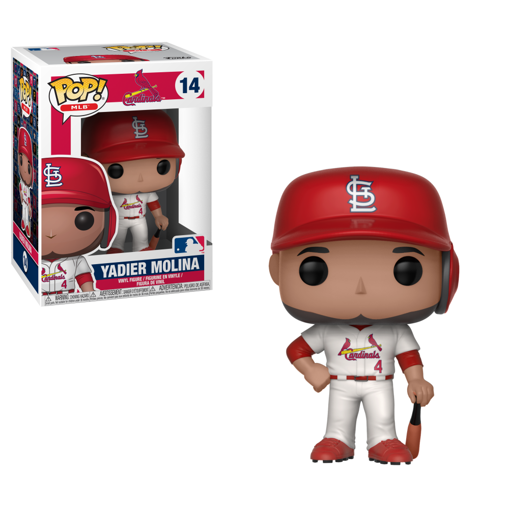 MLB Pop! Vinyl Figure Yadier Molina [St Louis Cardinals] [14] - Fugitive Toys