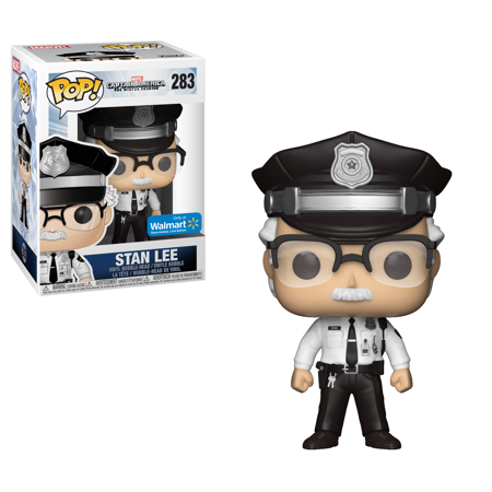 Marvel Pop! Vinyl Police Stan Lee [Captain America Winter Soldier] [Exclusive] [283] - Fugitive Toys