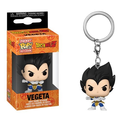 Dragon Ball Z Pocket Pop! Keychain Vegeta (Action Pose) - Fugitive Toys