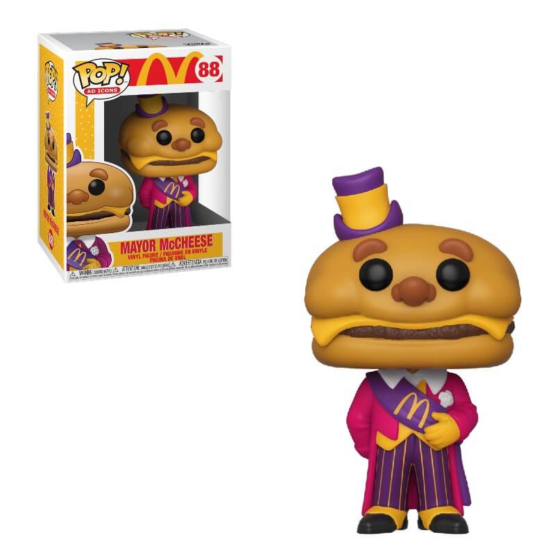 Ad Icons Pop! Vinyl Figure McDonald's Mayor McCheese [88] - Fugitive Toys