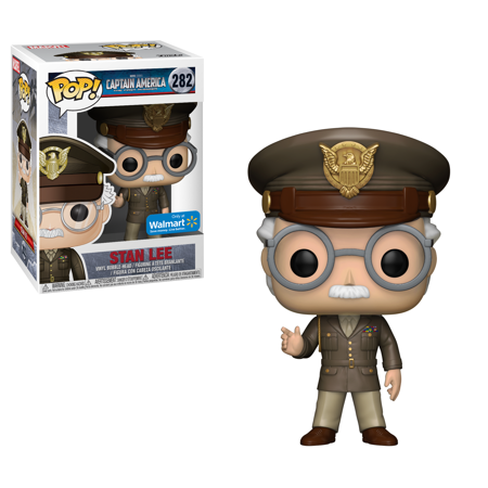 Marvel Pop! Vinyl General Stan Lee [Captain America First Avenger] [Exclusive] [282] - Fugitive Toys