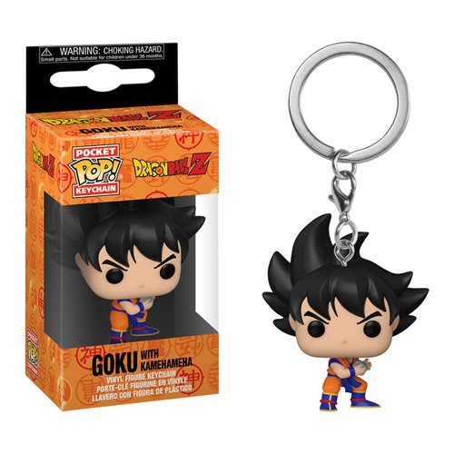 Dragon Ball Z Pocket Pop! Keychain Goku with Kamehameha - Fugitive Toys