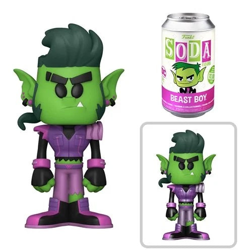 Funko Vinyl Soda Figure: Teen Titans Metal Beast Boy - Fugitive Toys