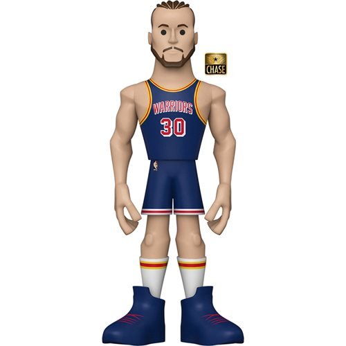 Funko Vinyl Gold Premium Figure: NBA Warriors Stephen Curry (Chase) - Fugitive Toys