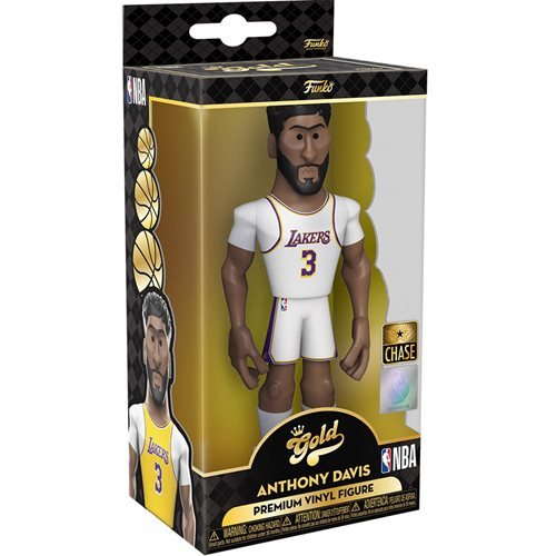 Funko Vinyl Gold Premium Figure: NBA Lakers Anthony Davis (Chase) - Fugitive Toys