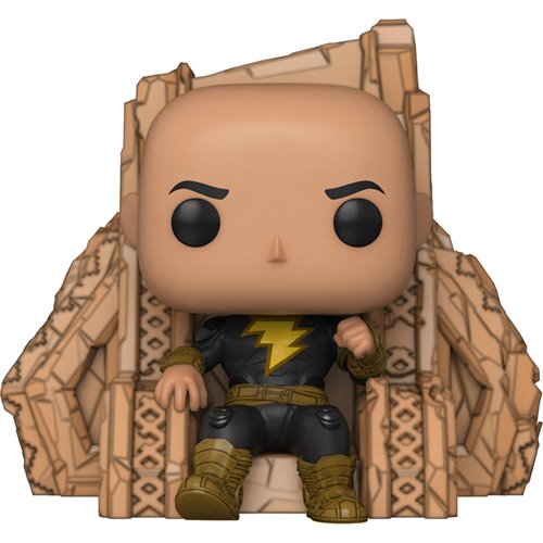 DC Pop! Deluxe Vinyl Figure Black Adam on Throne [1239] - Fugitive Toys