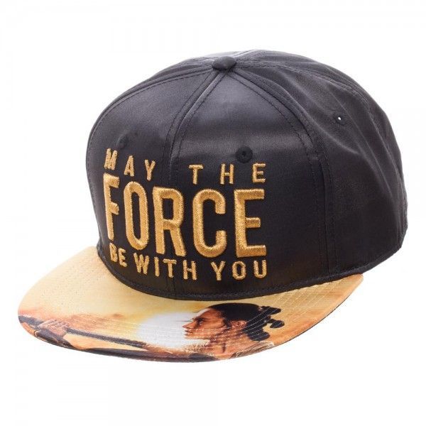 Bioworld Star Wars May The Force Be With You Satin Snapback Cap - Fugitive Toys