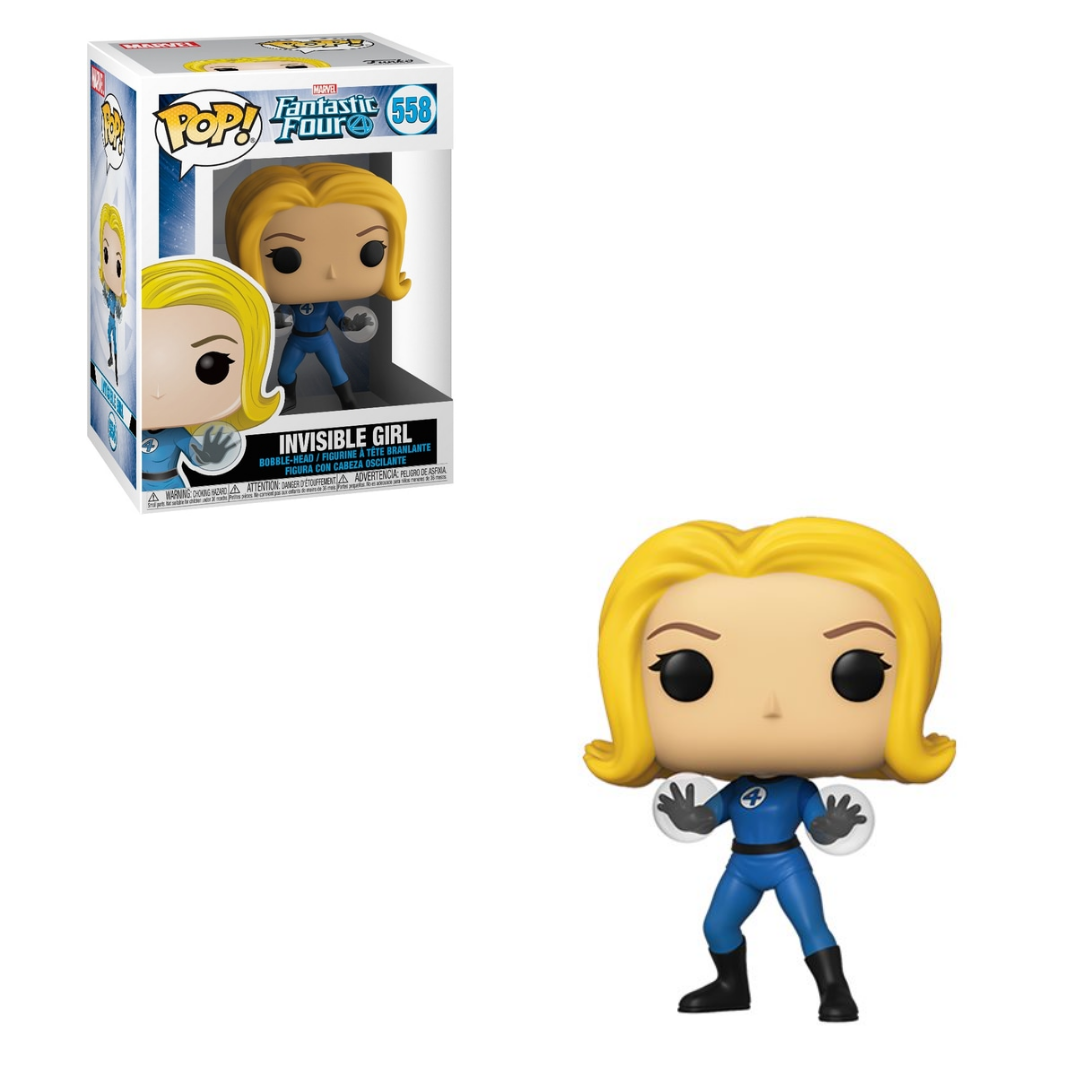 Fantastic Four Pop! Vinyl Figure Invisible Girl [558] - Fugitive Toys