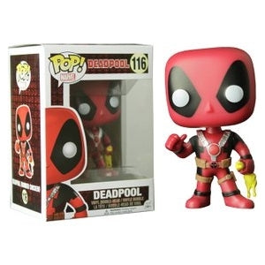 Deadpool Pop! Vinyl Figures Rubber Chicken Deadpool [116] - Fugitive Toys