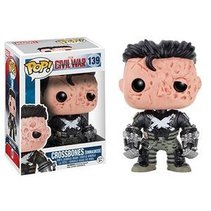 Captain America Civil War Pop! Vinyl Figure Crossbones (Unmasked) [139] - Fugitive Toys