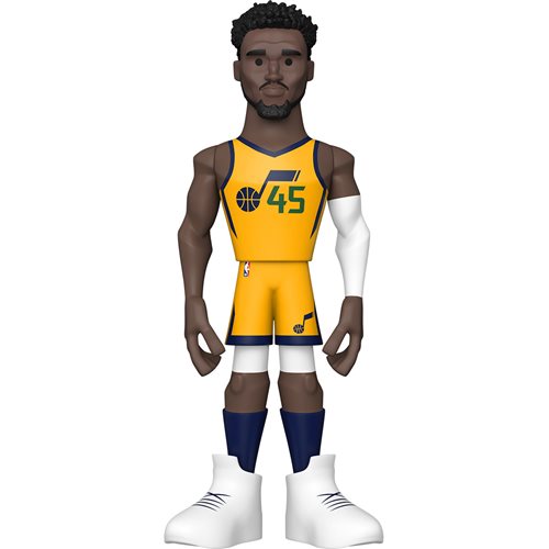 Funko Vinyl Gold Premium Figure: NBA Jazz Donovan Mitchell City Edition '21 - Fugitive Toys