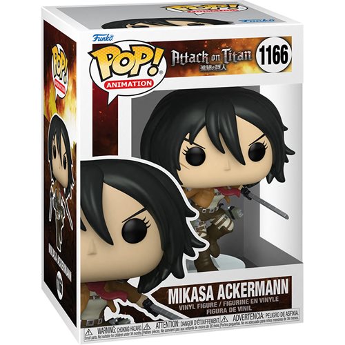 Funko Pop Attack on Titan Mikasa Ackermann 1166