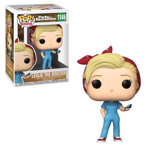 Parks and Recreation Pop! Vinyl Figure Leslie the Riveter [1146] - Fugitive Toys