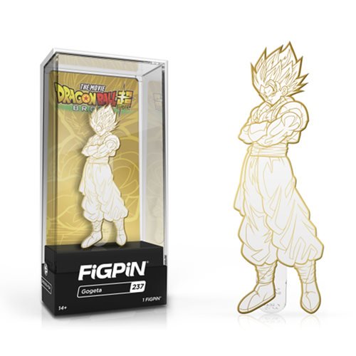 Dragon Ball Super: Broly FiGPiN Enamel Pin Gogeta (White & Gold) [237] - Fugitive Toys