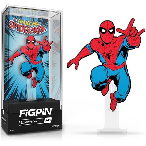 Marvel Classics: FiGPiN Enamel Pin The Amazing Spider-Man [545] - Fugitive Toys