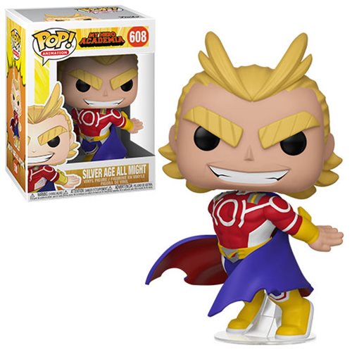 My Hero Academia S3 Pop! Vinyl Figure All Might (Silver Age) [608] - Fugitive Toys