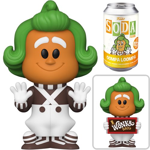 Funko Vinyl Soda Figure: Willy Wonka and the Chocolate Factory - Oompa Loompa - Fugitive Toys