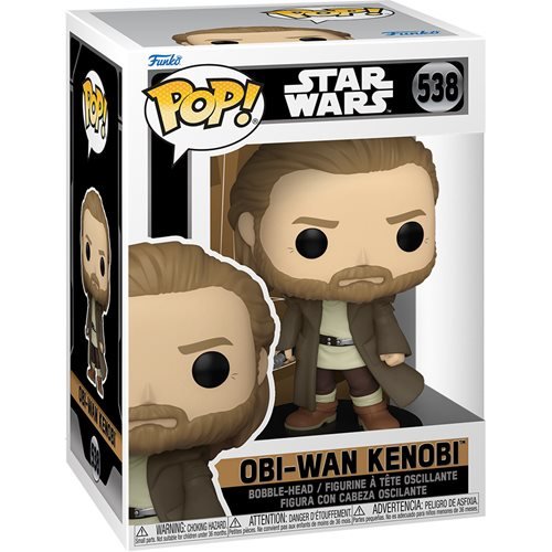 Star Wars Pop! Deluxe Vinyl Figure Obi-Wan Kenobi [538] - Fugitive Toys