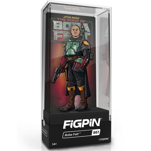 Star Wars The Book of Boba Fett: FiGPiN Enamel Pin Boba Fett [861] - Fugitive Toys