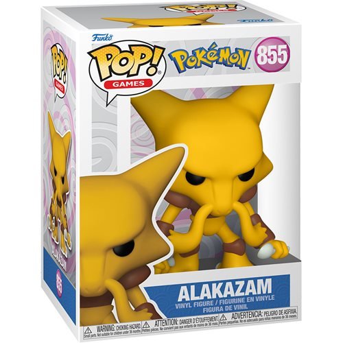 Pokemon Pop! Vinyl Figure Alakazam [855] - Fugitive Toys